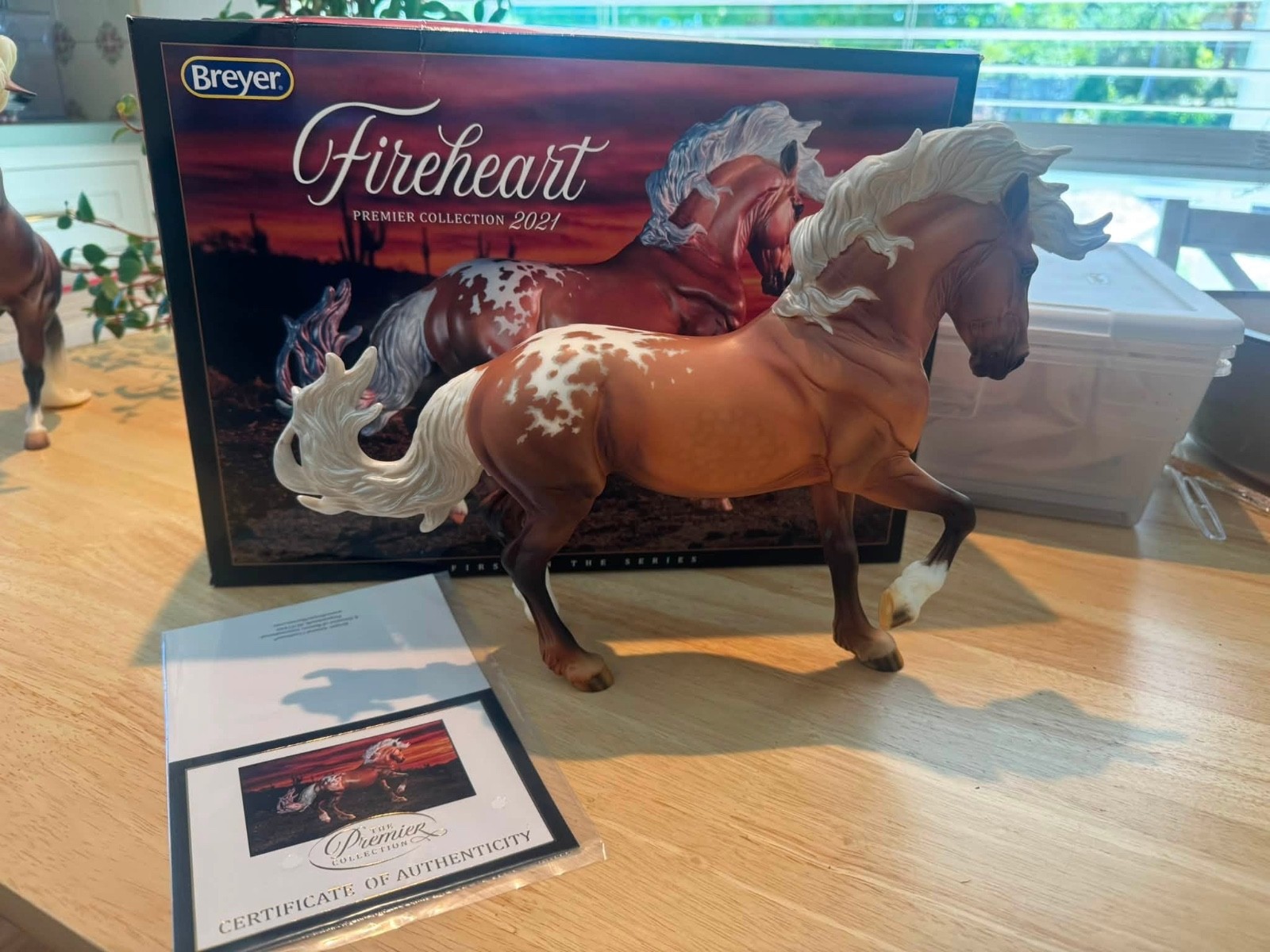 Breyer Fireheart Premier Club with Box and COA