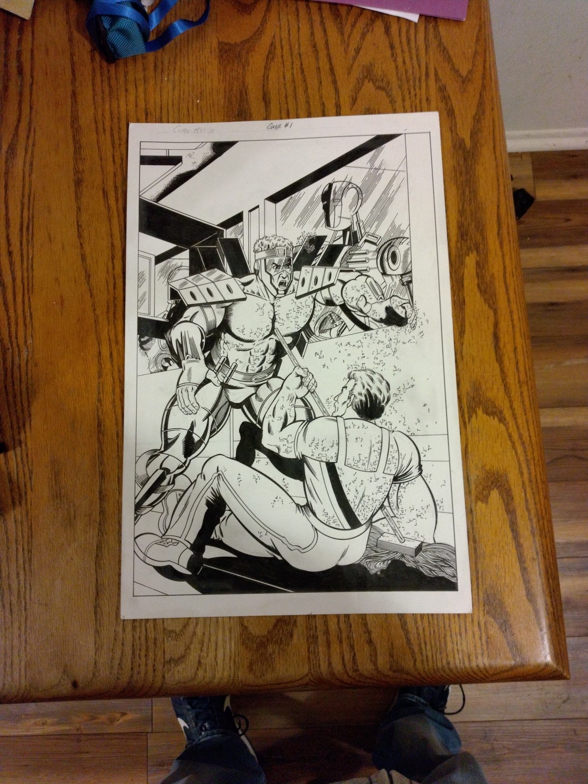 Compu-M.E.C.H. Cover #1 Original Artwork