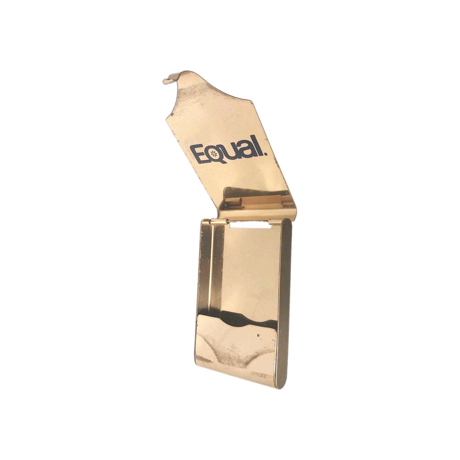 Rare Vintage Equal Sweetener Metal Packet Dispenser Promotional Travel Case