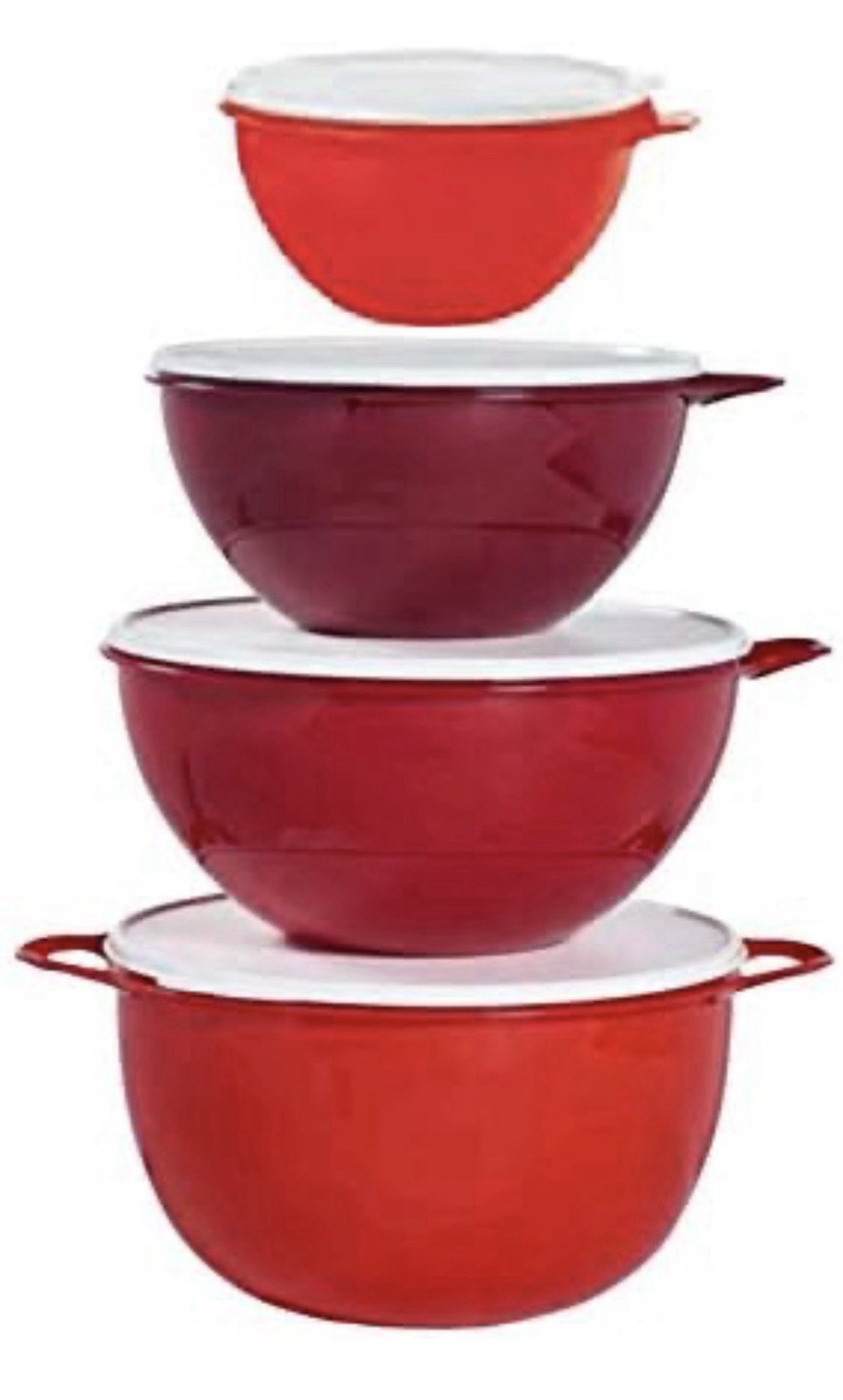 Tupperware Thatsa Bowl Set 4 Mega Medium Junior Regular NEW