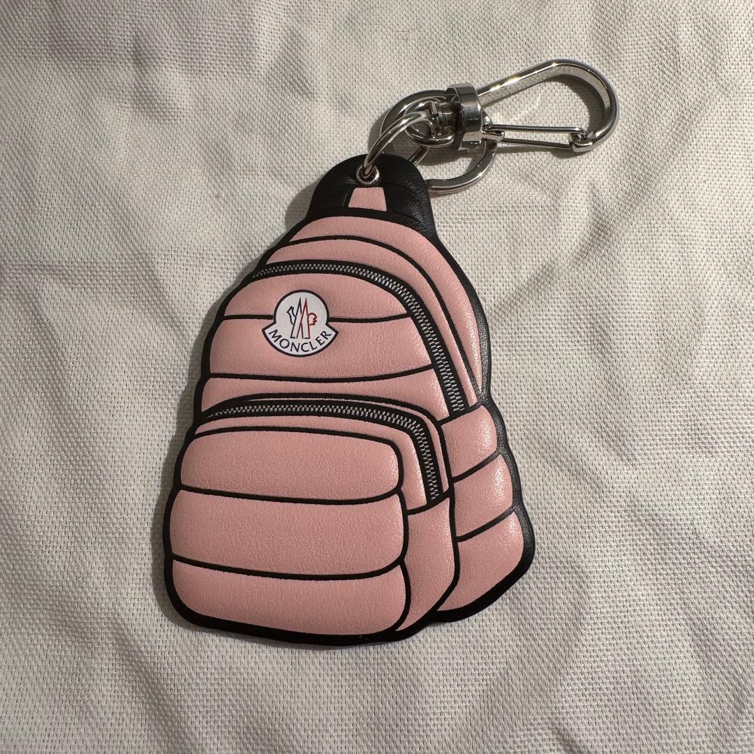 Moncler Kilia Pink Keychain Fashion Accessories Unused