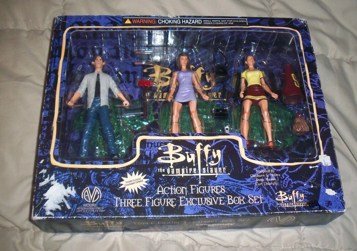 Buffy the Vampire Slayer Three Figure Exclusive Box Set Action Figures NEW
