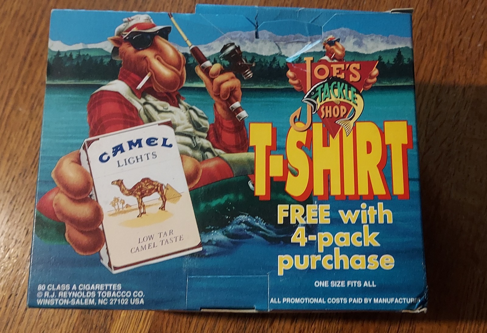 Camel Joe's Tackle Shop Vintage 1992 T-shirt 
