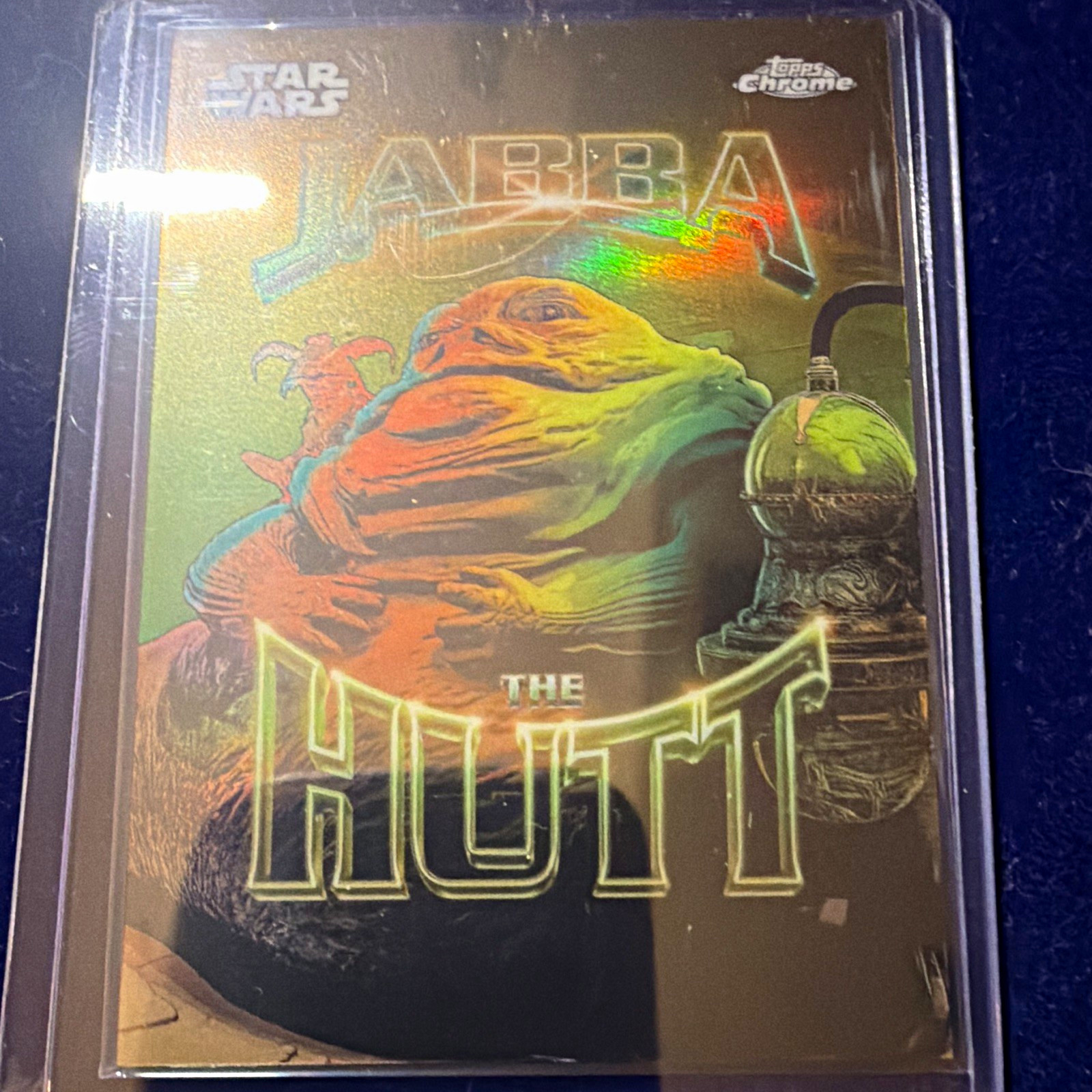 Topps 2026 Chrome Star Wars Jabba the Hutt Galactic Maximalists Art #GMAX-JABBA
