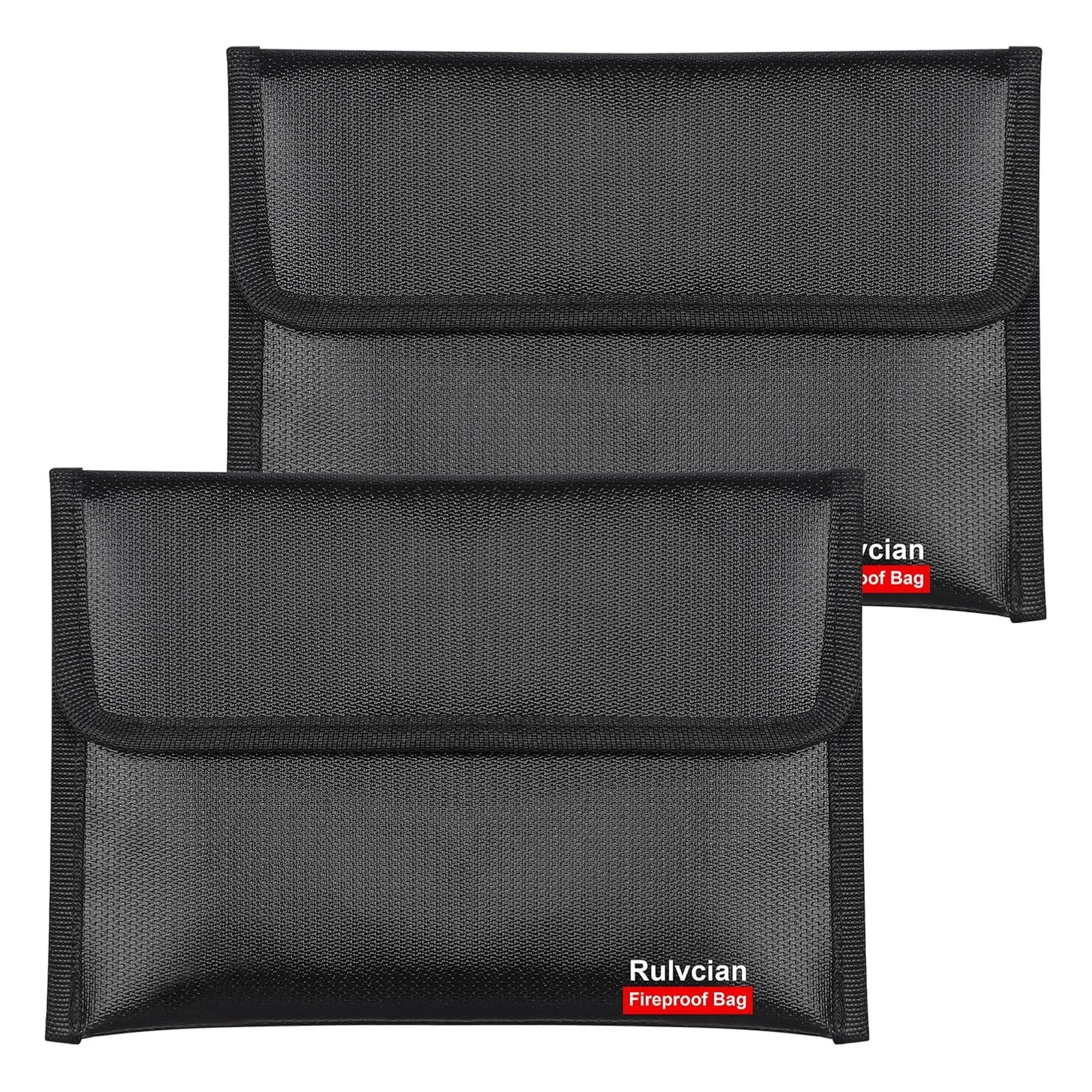 6400℉ Fireproof Money Bags, 8.6x5.9 Inch, 2 Pack with Zipper 6400℉ Fireproof Money Bags, 8.6x5.9 Inch, 2 Pack with Zipper