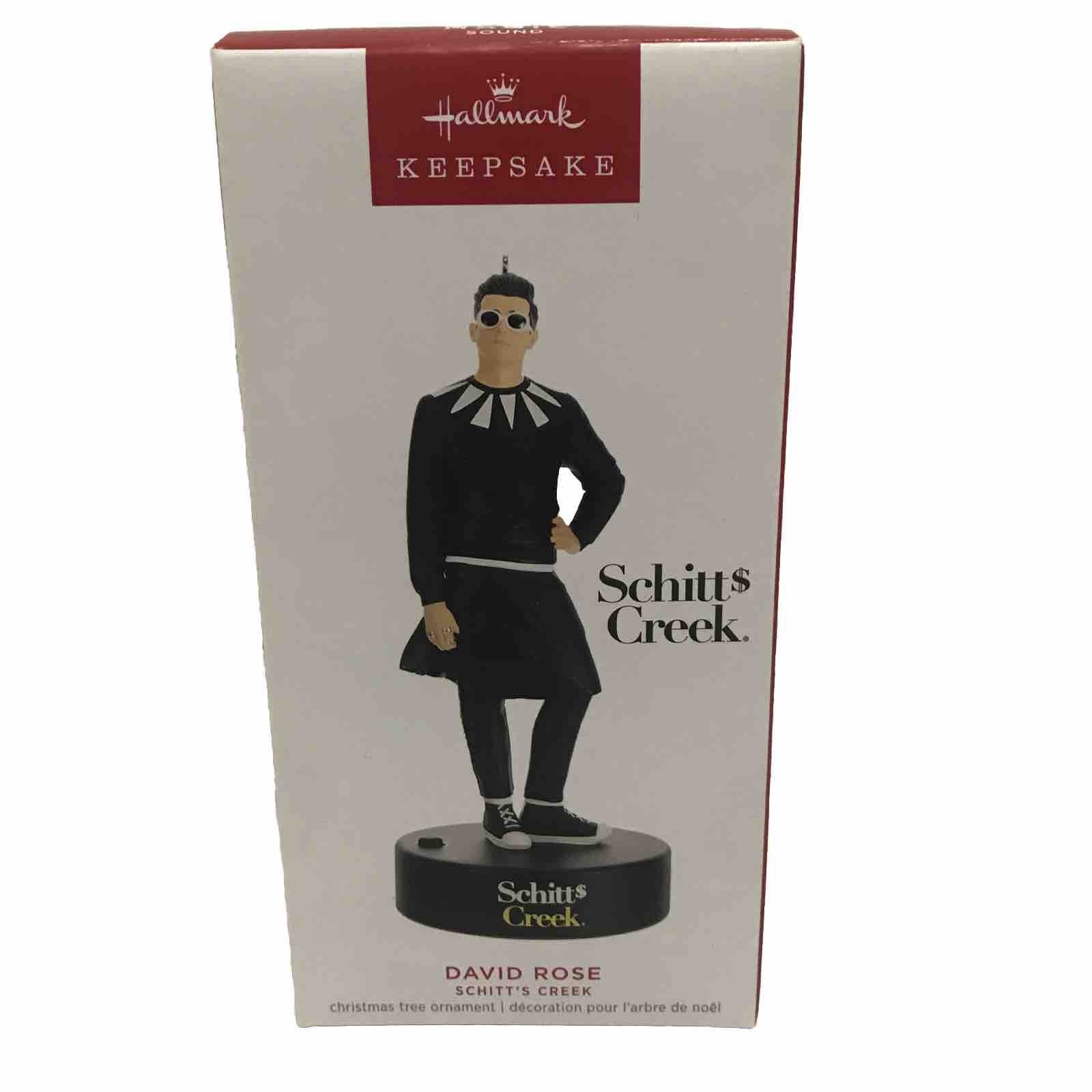 2023 Hallmark Keepsake Ornament Schitt's Creek David Rose Magic Sound