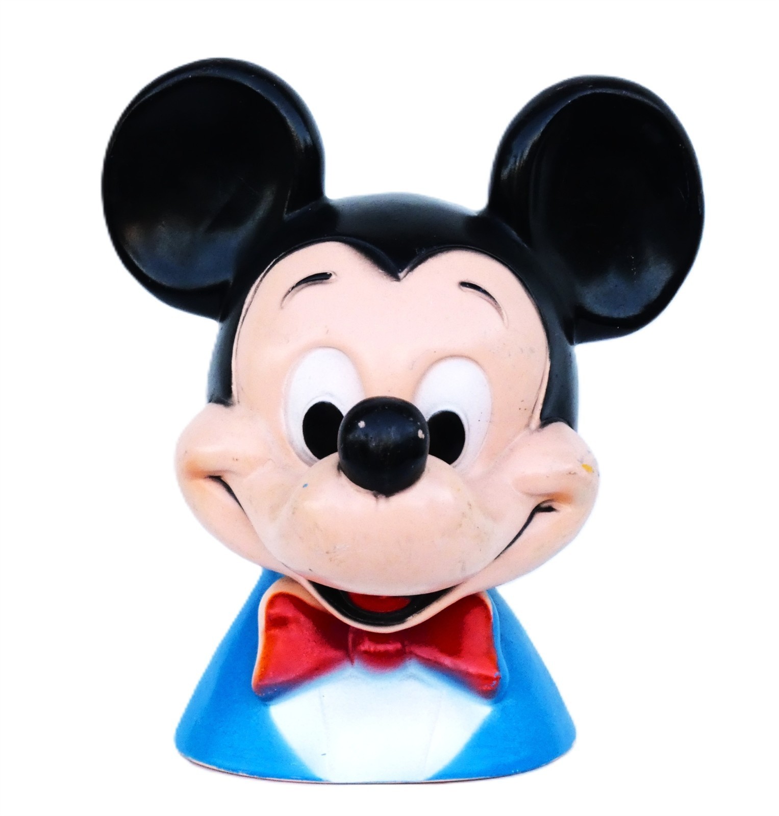 Mickey Mouse Bust Bank Vintage Walt Disney 10.5\