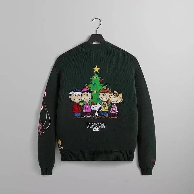 Limited Collaboration Kith for Peanuts Holiday Cardigan - Kithmas 2023 Snoopy M
