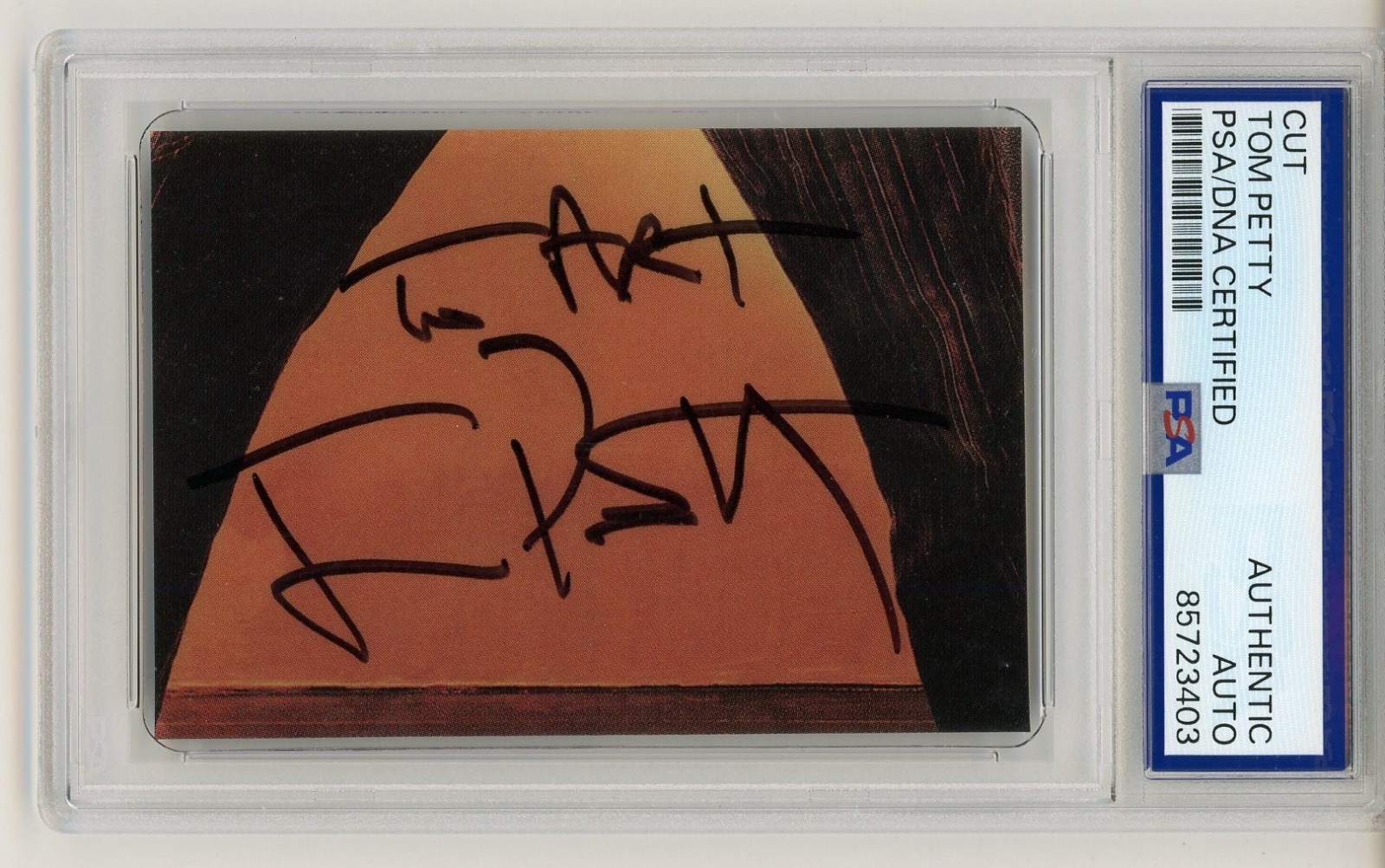 Tom Petty ~ Signed Autographed Authentic Signature Cut ~ PSA DNA Encased