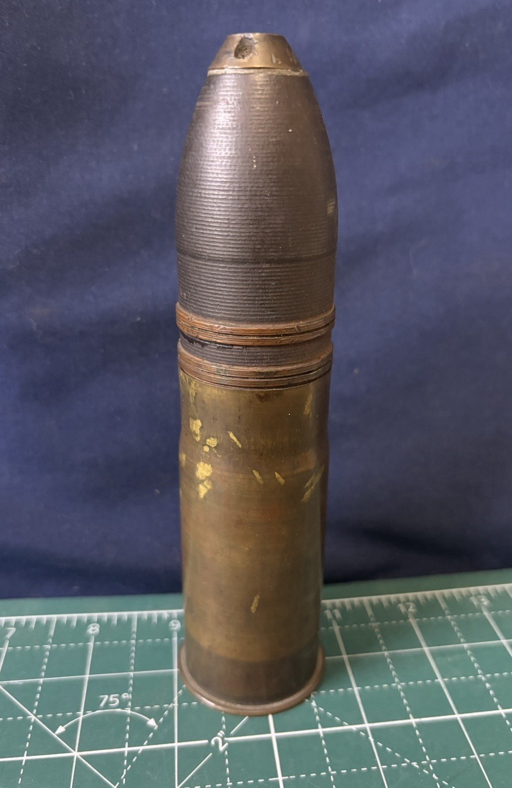 WW1 Rare French Trench Art Shell