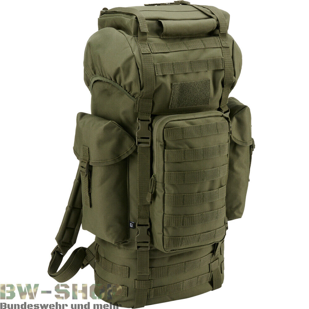 BUNDESWEHR COMBAT BACKPACK MOLLE 65L BW BACKPACK ARMY ARMY OUTDOOR TREKKING BAG