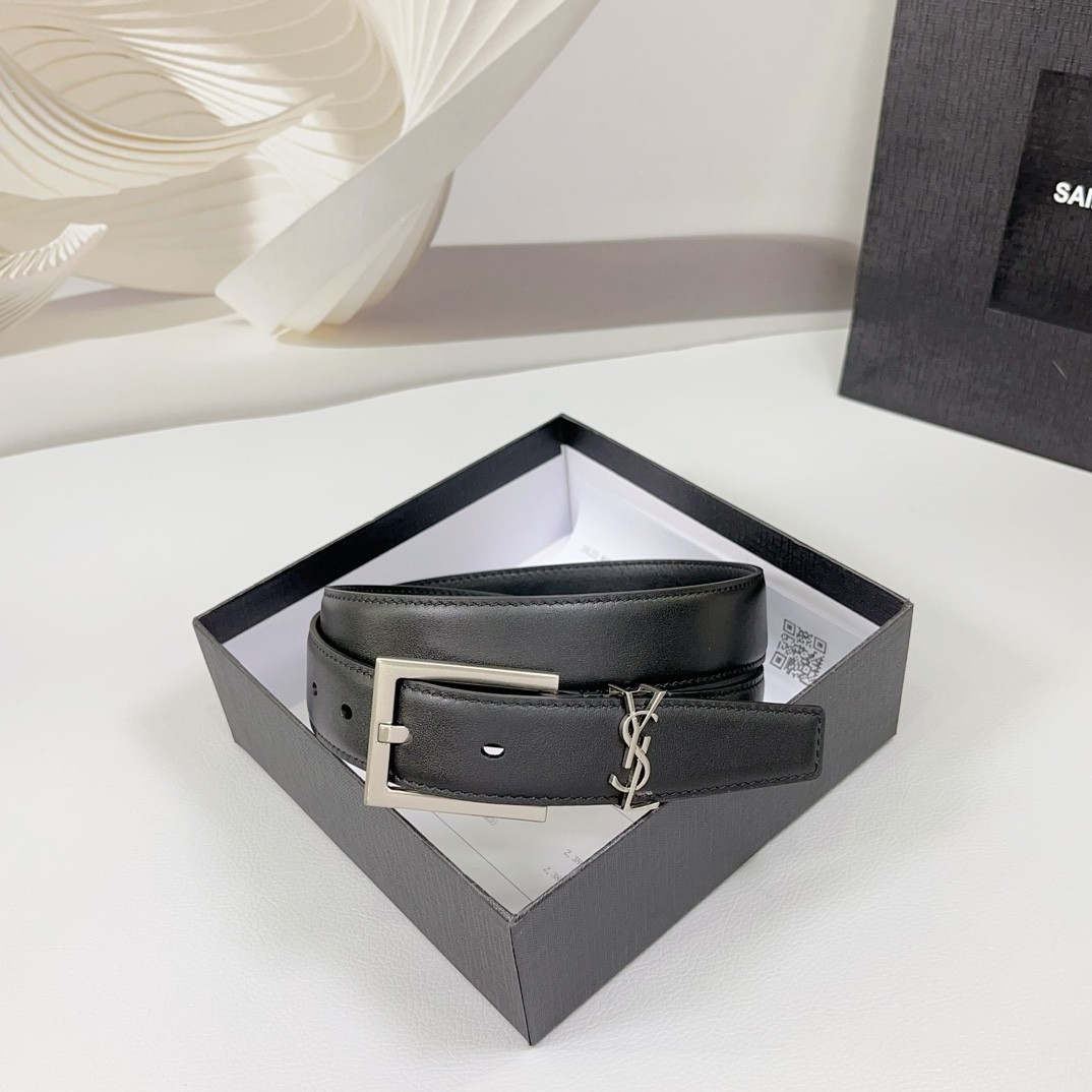 Authentic Women\'s Yves Saint Laurent Belt for Sale NEW YSL