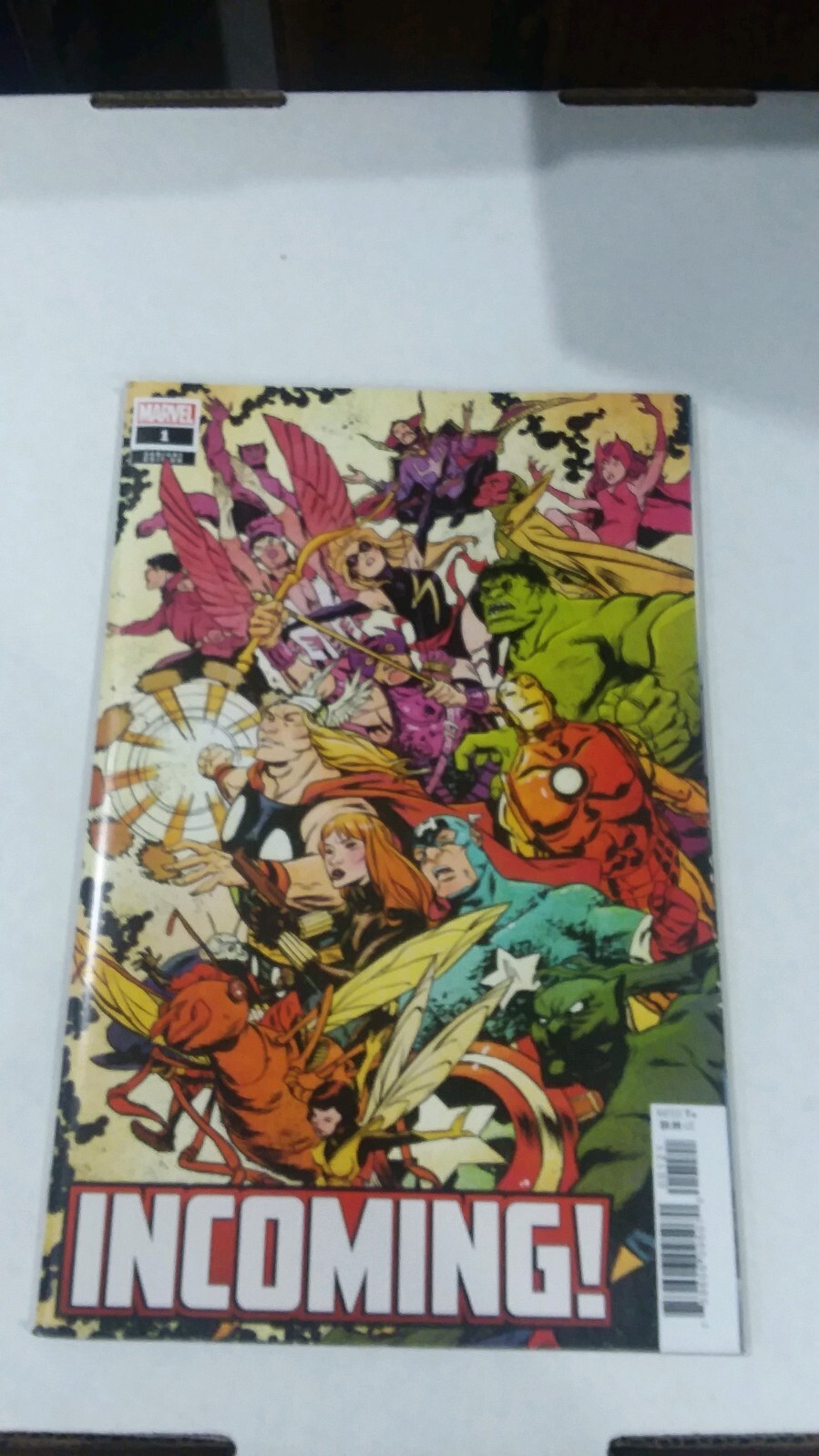 INCOMING #1 MARVEL COMIC (Sanford Greene Variant Cover)
