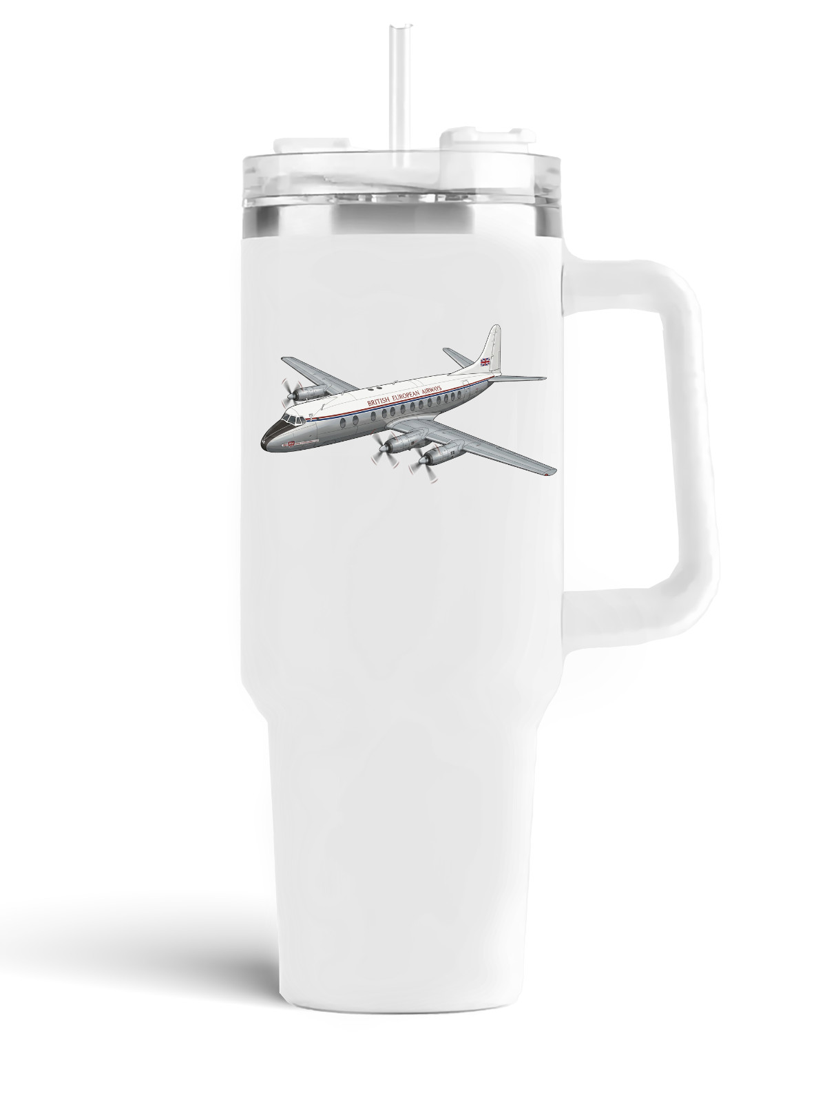 BEA Vickers Viscount Stainless Steel Quencher Tumbler 40oz.