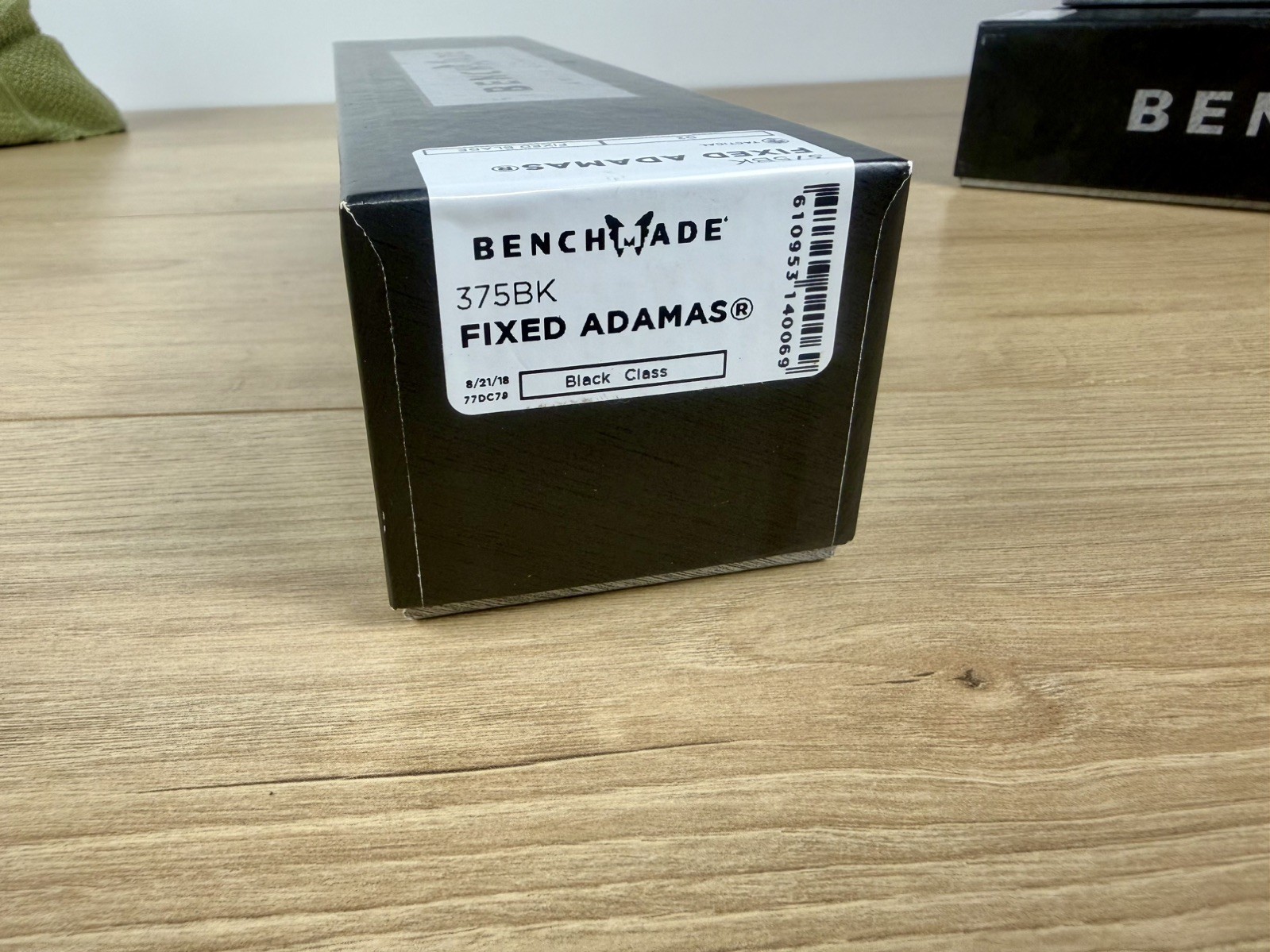 Benchmade 375BK Adamas - Fixed New Uncarried  and Unused 375