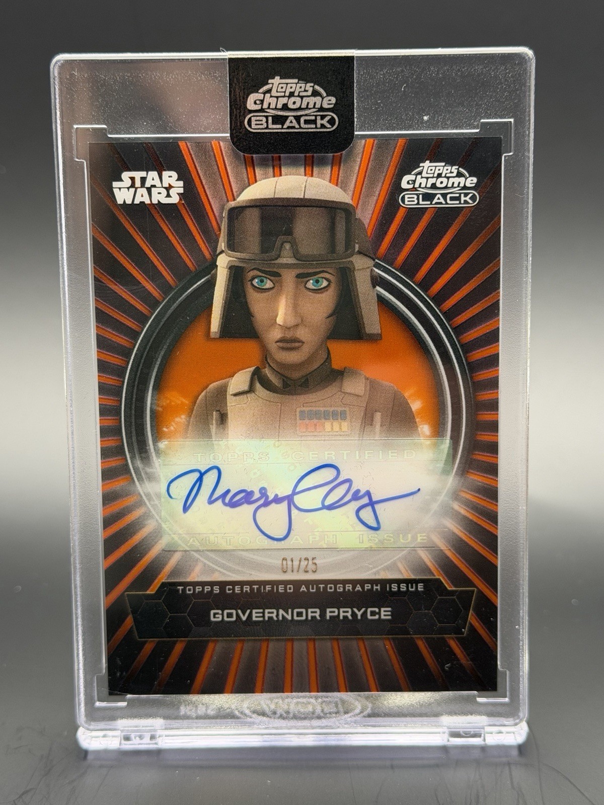 2024 Topps Star Wars Chrome Black Gov Price (McGlynn) Duality Auto 1/25 ALPHA 2024 Topps Star Wars Chrome Black Gov Price (McGlynn) Duality Auto 1/25 ALPHA