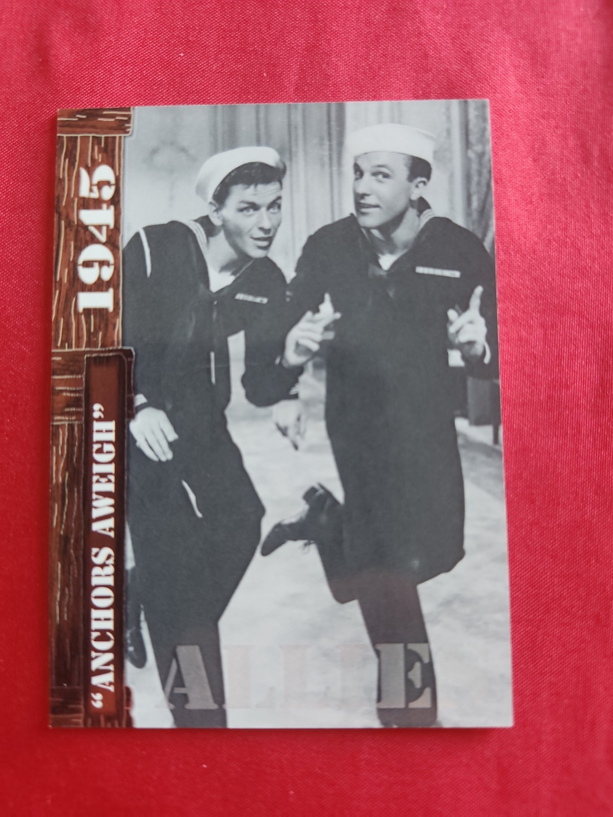 End Of The War 1945 Anchors Aweigh Frank Sinatra Gene Kelly Alloy Foil 196/ 199