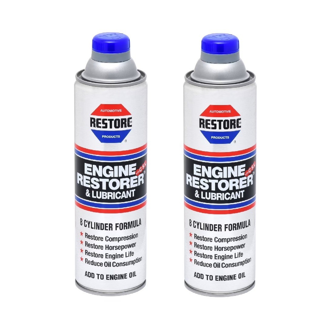 Restore 8 Cylinder Formula Engine Restorer and Lubricant , 16 fl oz. Pack of 2