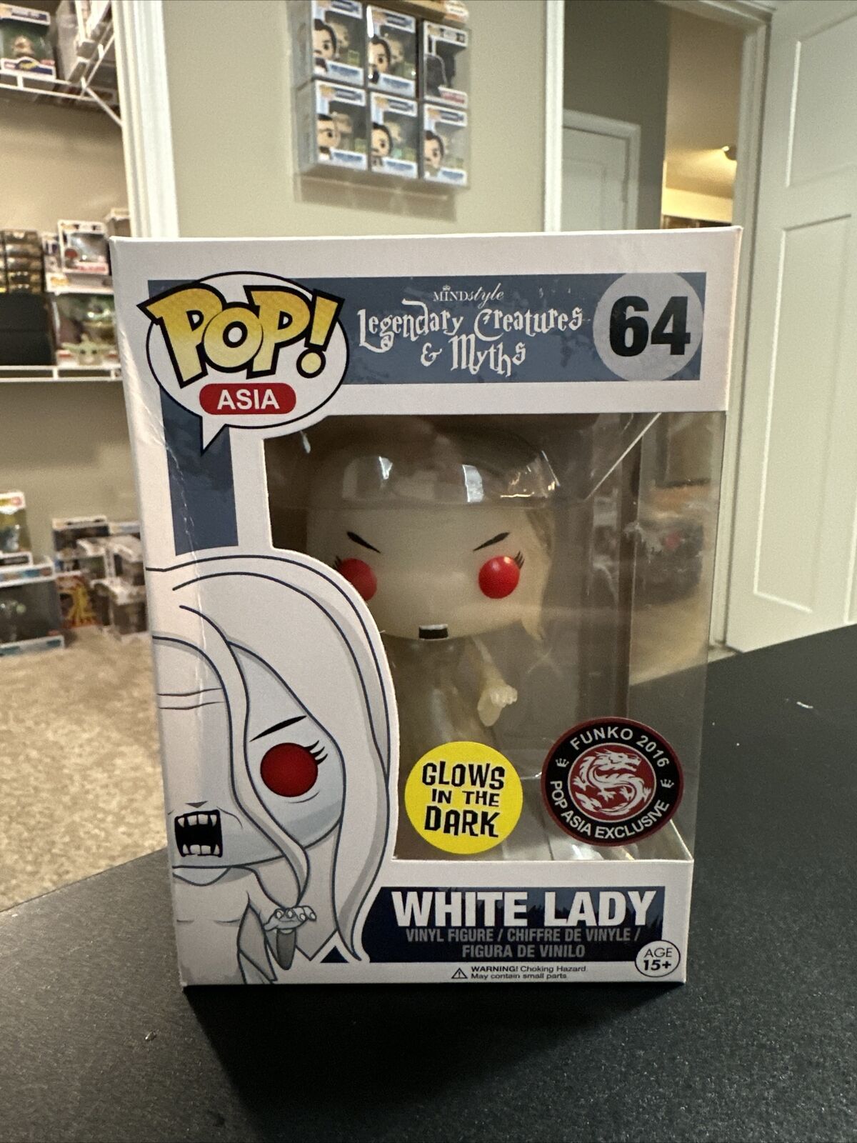 Funko Pop Asia Exclusive White Lady 64 Legendary Creatures & Myths New