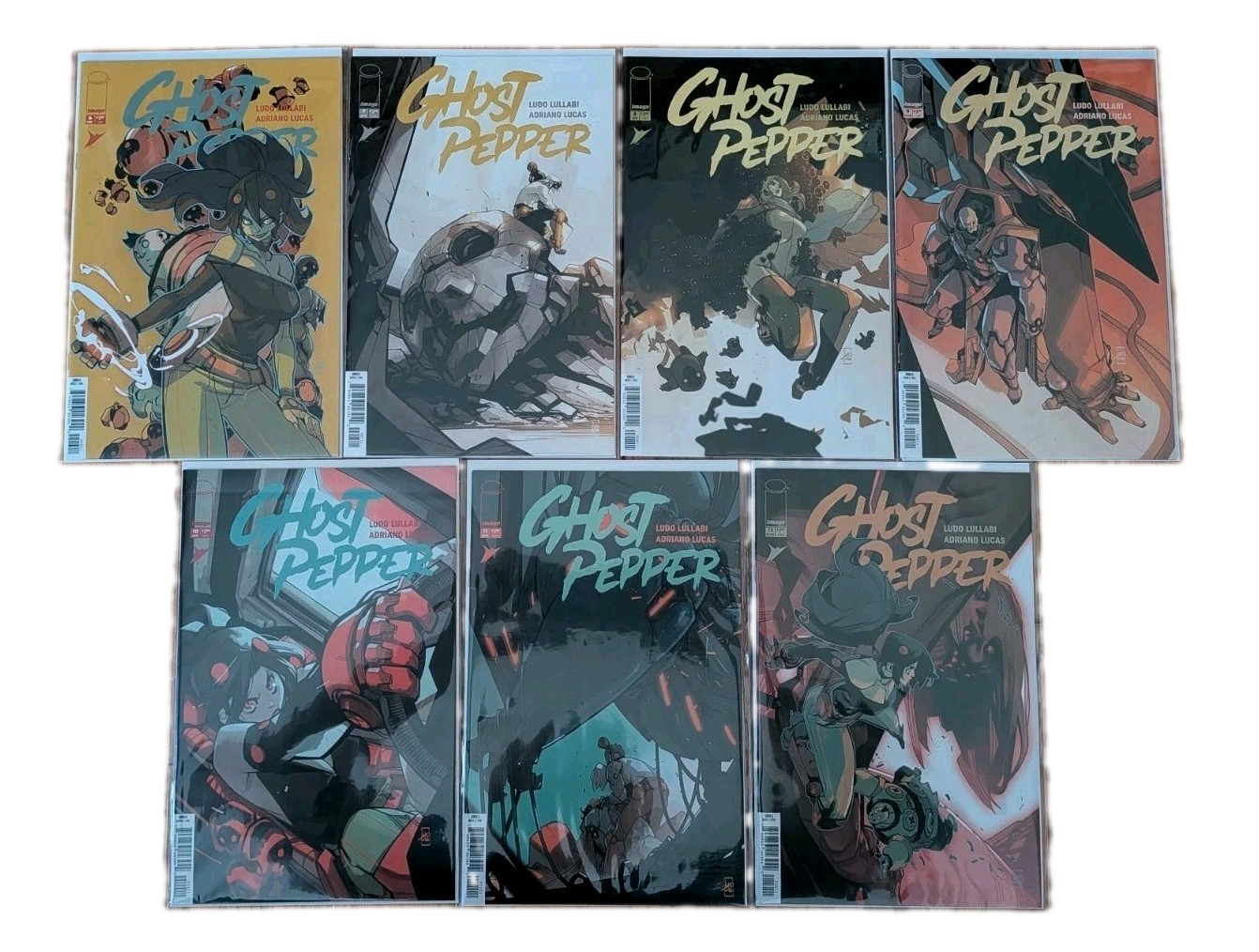 GHOST PEPPER (2025) #6 7 8 9 10 11 12 VF+ COMPLETE ARC SET IMAGE COMICS