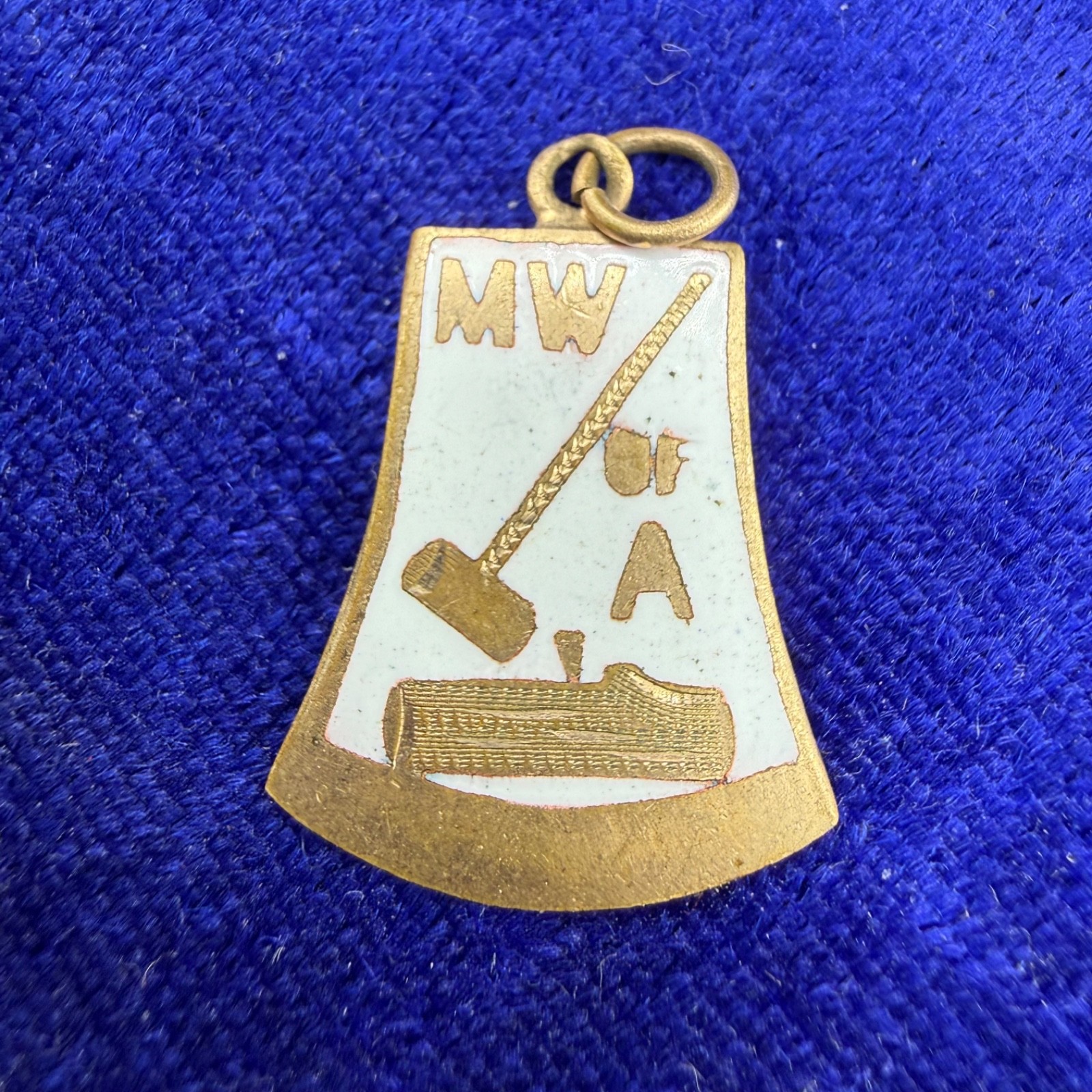 Vintage Woodman of America Watch Fob Attachment Gold Filled