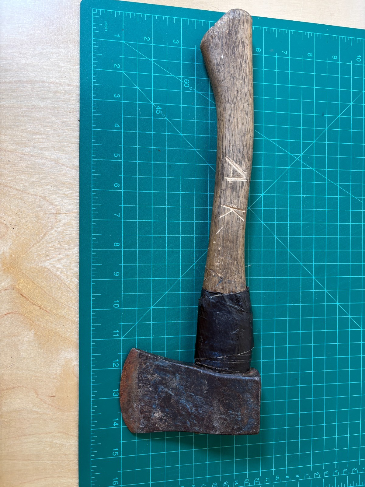 Woodings Verona US96 Vintage Camp Hatchet Axe Wood Handle Restoration Project