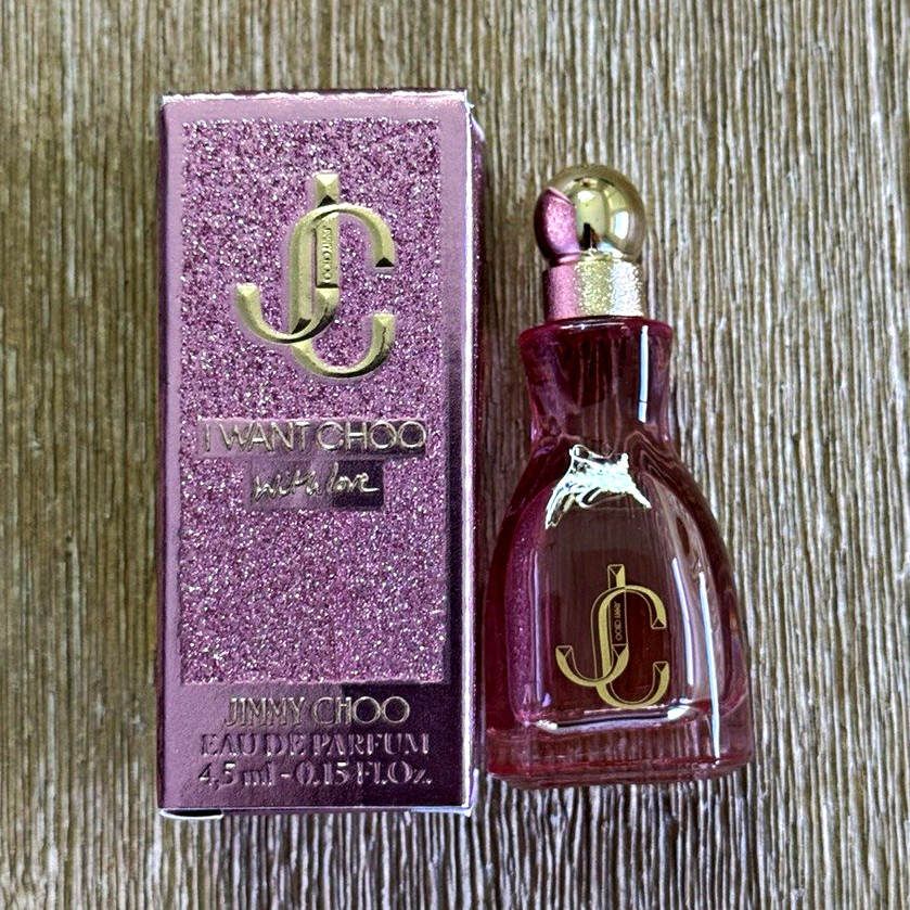 Jimmy Choo I Want Choo With Love Eau de Parfum Miniature 4.5ml w/ Box