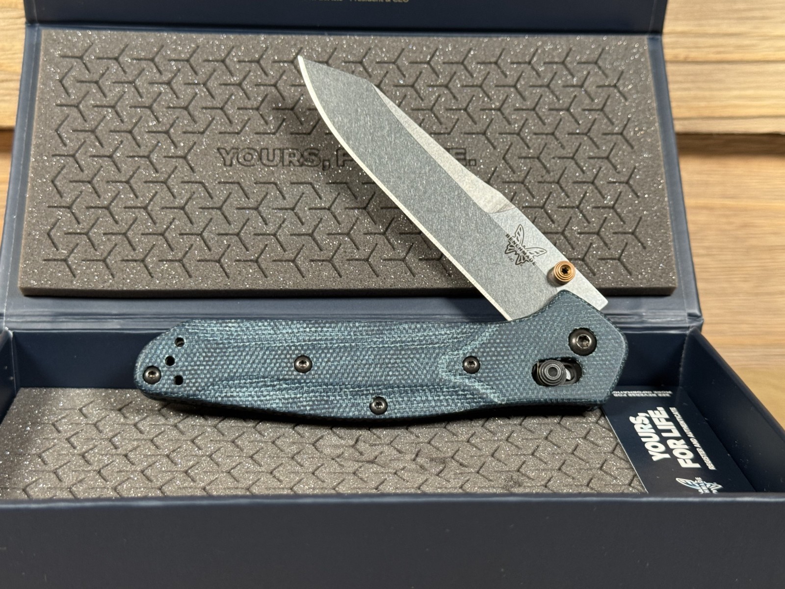 Benchmade 940-04 Osborne AXIS Lock Folding Knife 3.4