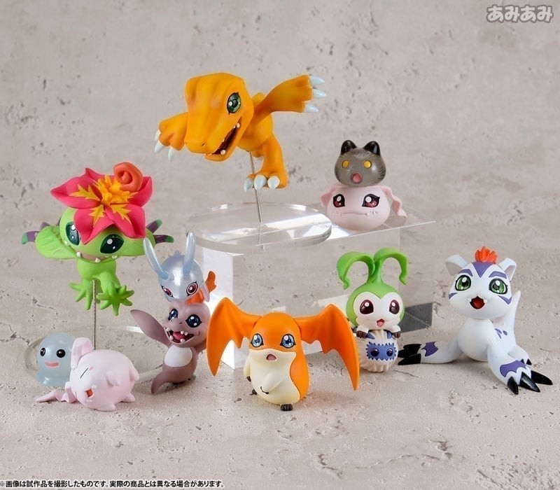 RARE Megahouse Digimon Adventure DigiColle Data 1 Box Set
