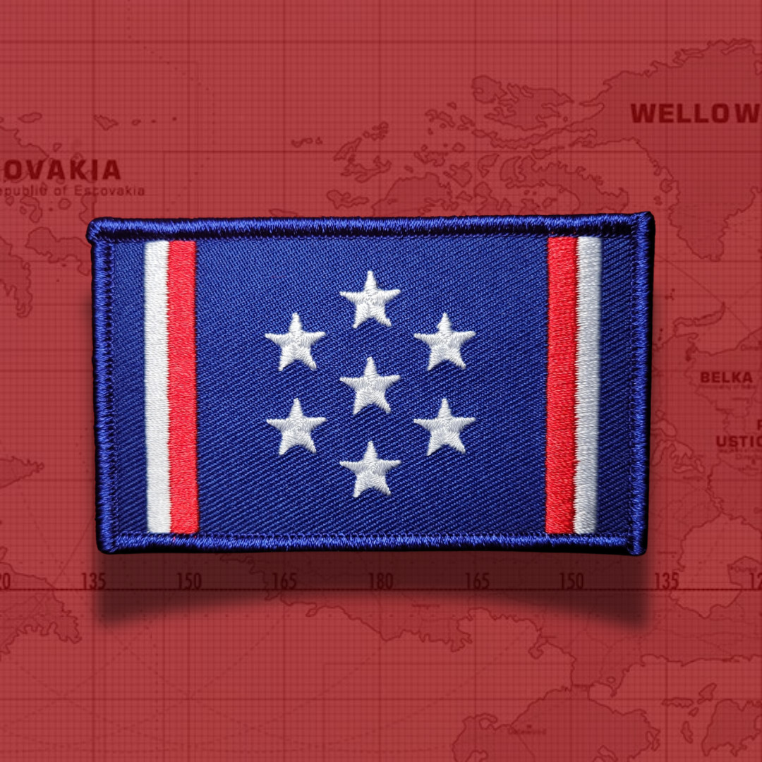 Ace Combat - Federation of Central Usea flag cosplay Morale War Aviation Patch