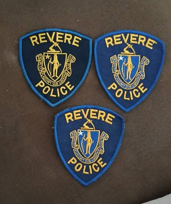 Vintage Revere Police Department MA Shoulder patch - obsolete first issue