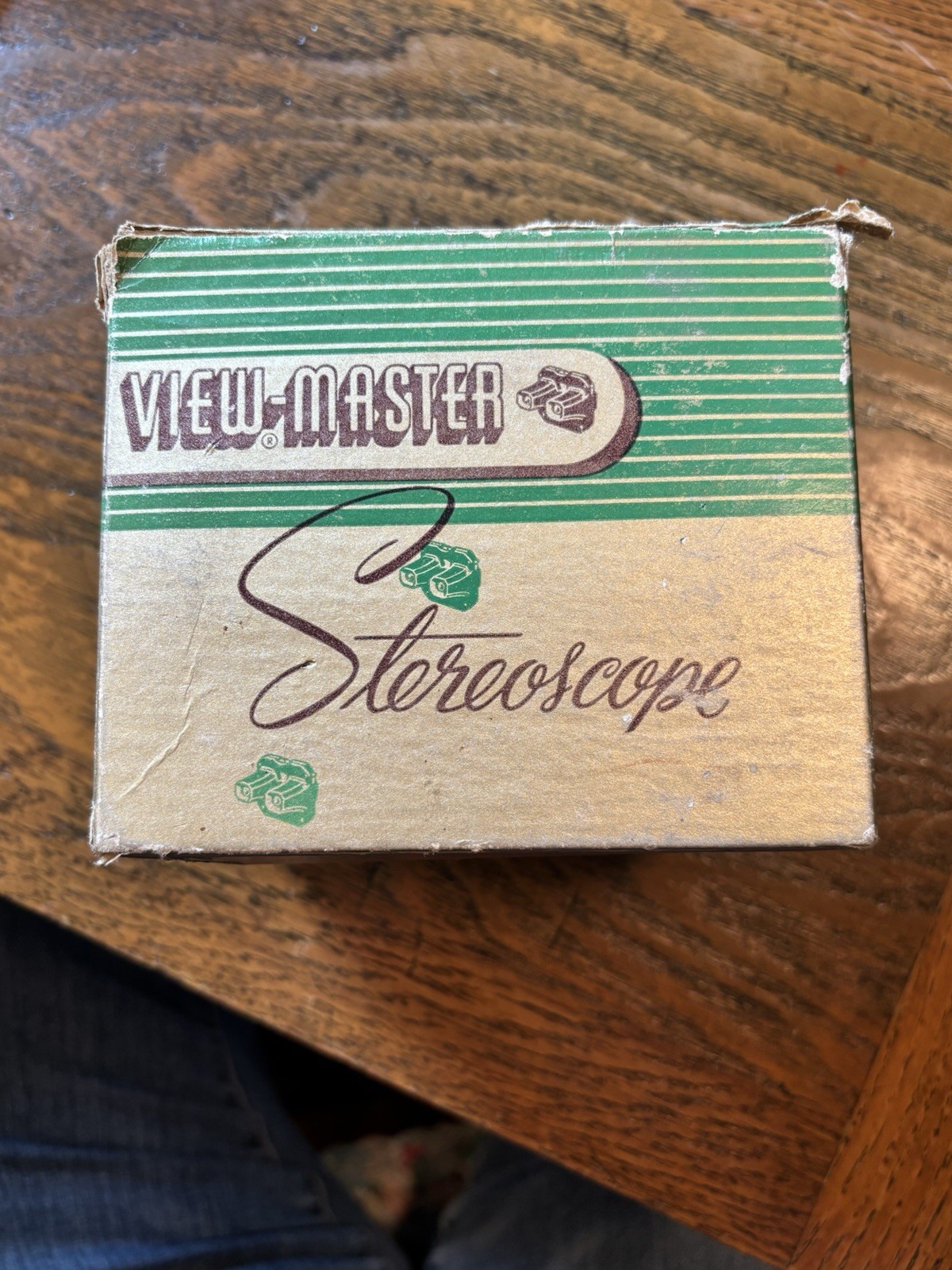 Vintage Sawyer Stereoscope View-master with original box and 12 reels