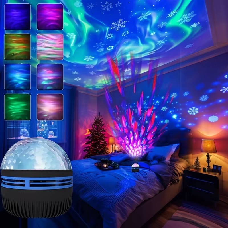 Aurora Light Projector, Northern Light Galaxy LED Lamp, with Remote Control NEW
