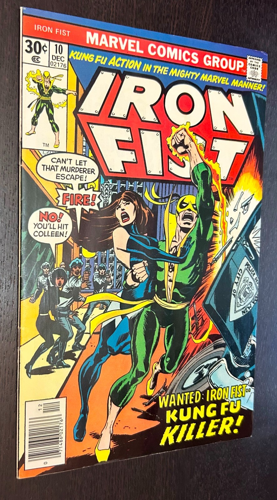 IRON FIST #10 (Marvel Comics 1976) -- Bronze Age Superheroes -- FN+