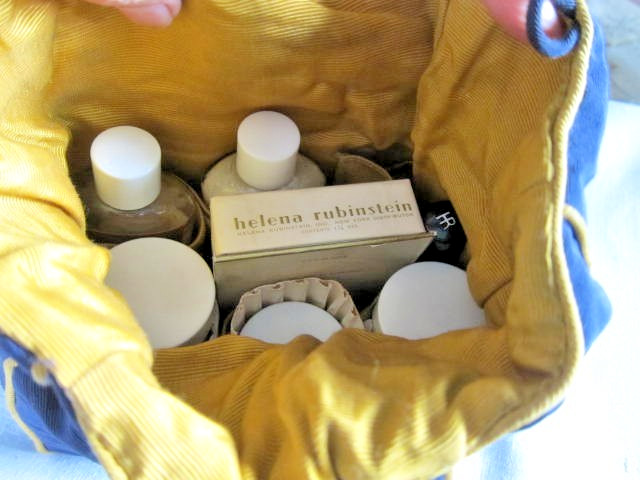 EX RARE Vintage Helena Rubinstein Travel Cosmetic Set – Unused, 1950s~8 Products