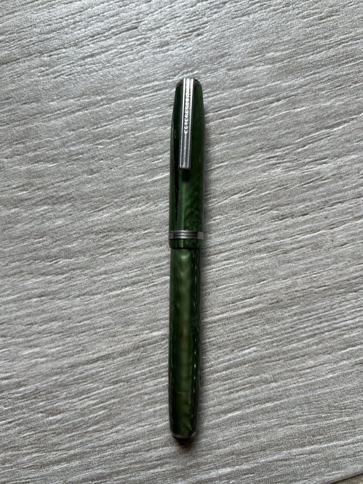 Vintage Esterbrook Pen Green Marbled