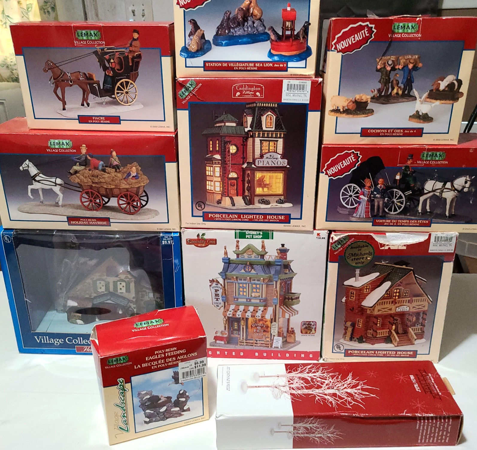 Lemax Christmas Village HUGE LOT
