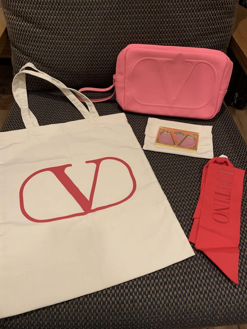 Valenti Beauty Novelty Tote Bag Pouch Mirror
