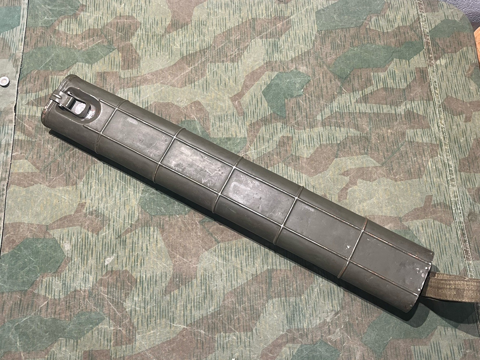 Original WW2 German Mg34 Double Dual Spare Barrel Holder Carrier Case 1939 Dated
