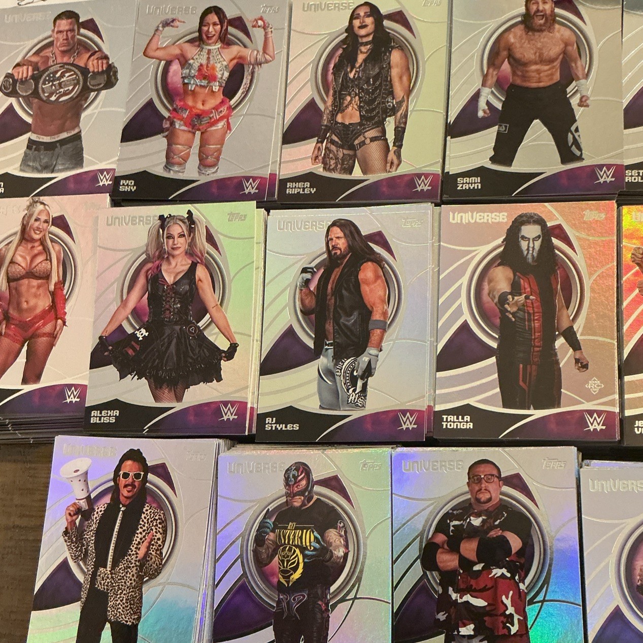 2026 Topps WWE Universe Complete 200 Card Base Set #1-200 - No Duplicates