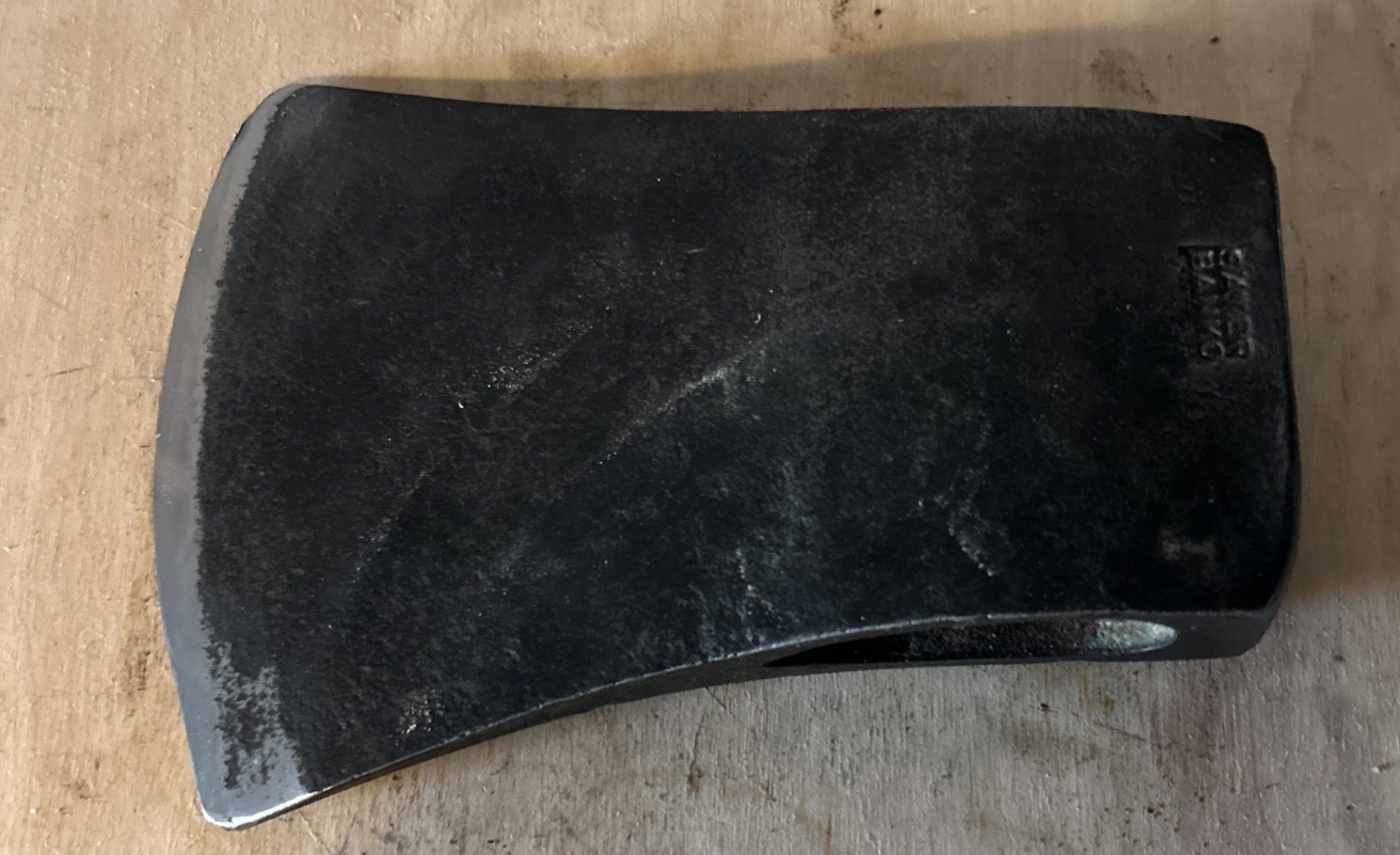 Sater Banko Tasmanian Pattern 4lb Vintage Axe Head Made In Sweden Rare Find #2