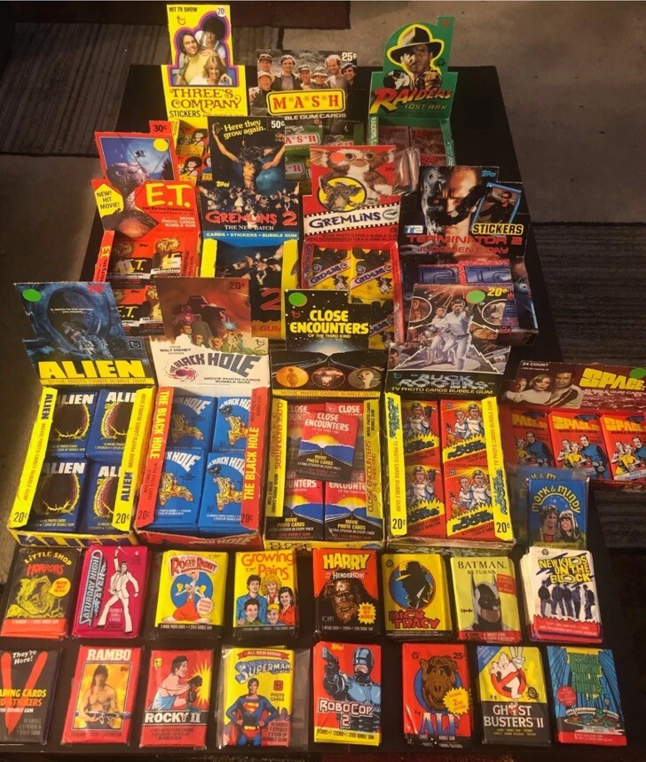 Vintage Unopened Non-Sport Wax Foil ODDBALL Packs +10 pack LOTS W- 