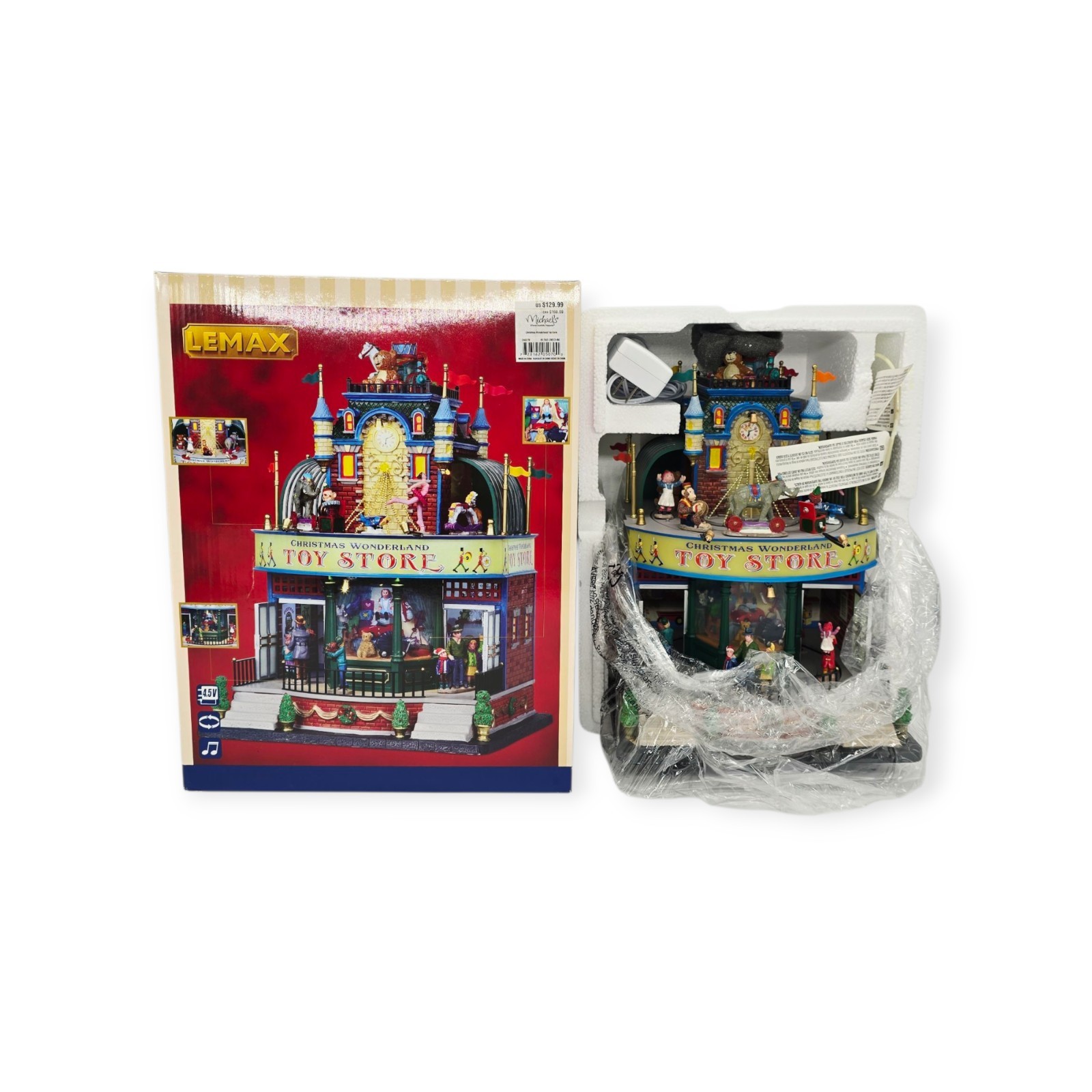 Lemax Holiday Village Town Christmas Wonderland Toy Store 2010 #05070 NEW