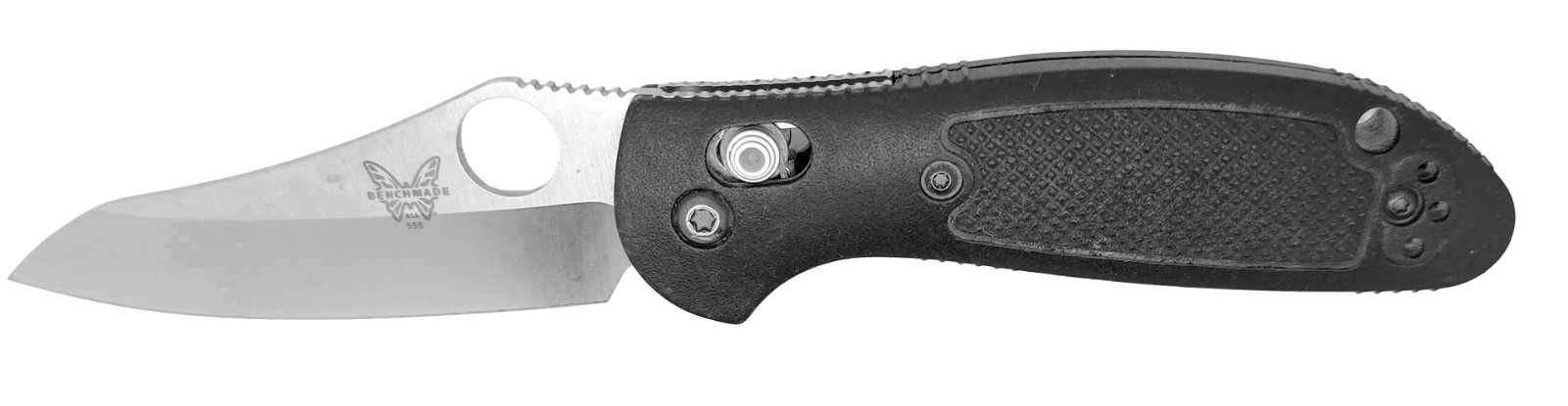 Benchmade 555 Mini Griptilian Mel Pardue 154CM AXIS Used