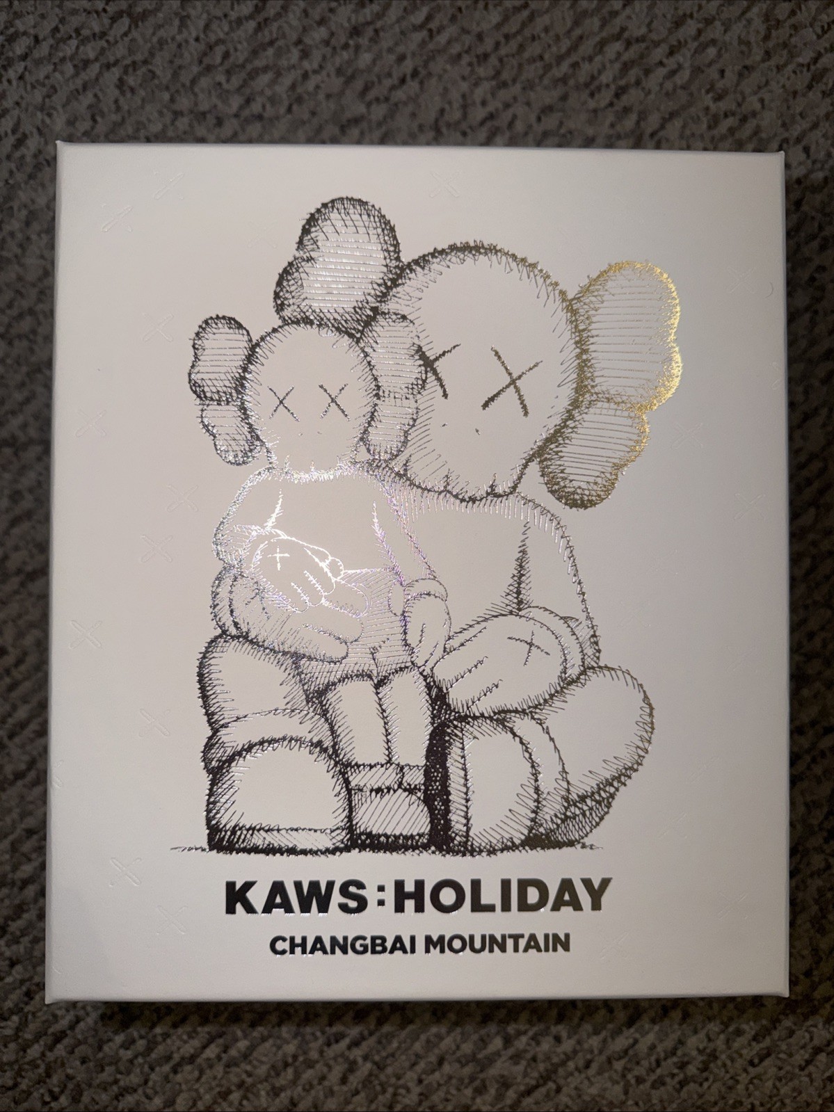 KAWS: HOLIDAY CHANGBAI MOUNTAIN (Brown) 100% Authentic w/ RFID verification