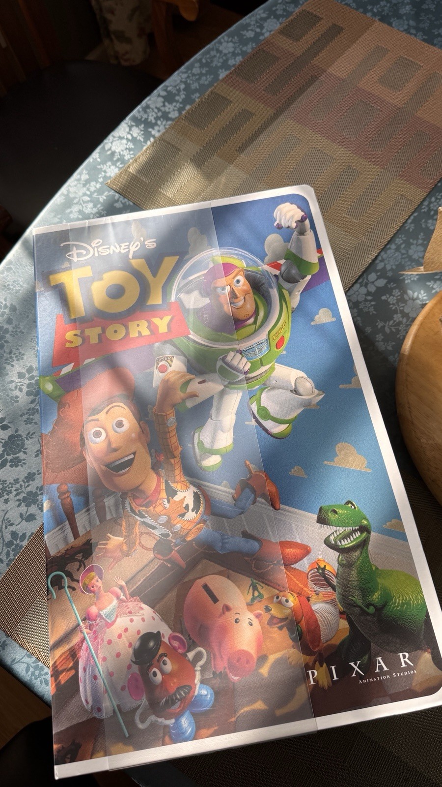 WALT DISNEY TOY STORY VHS BOXED SILK TOUCH THROW BLANKET 50\