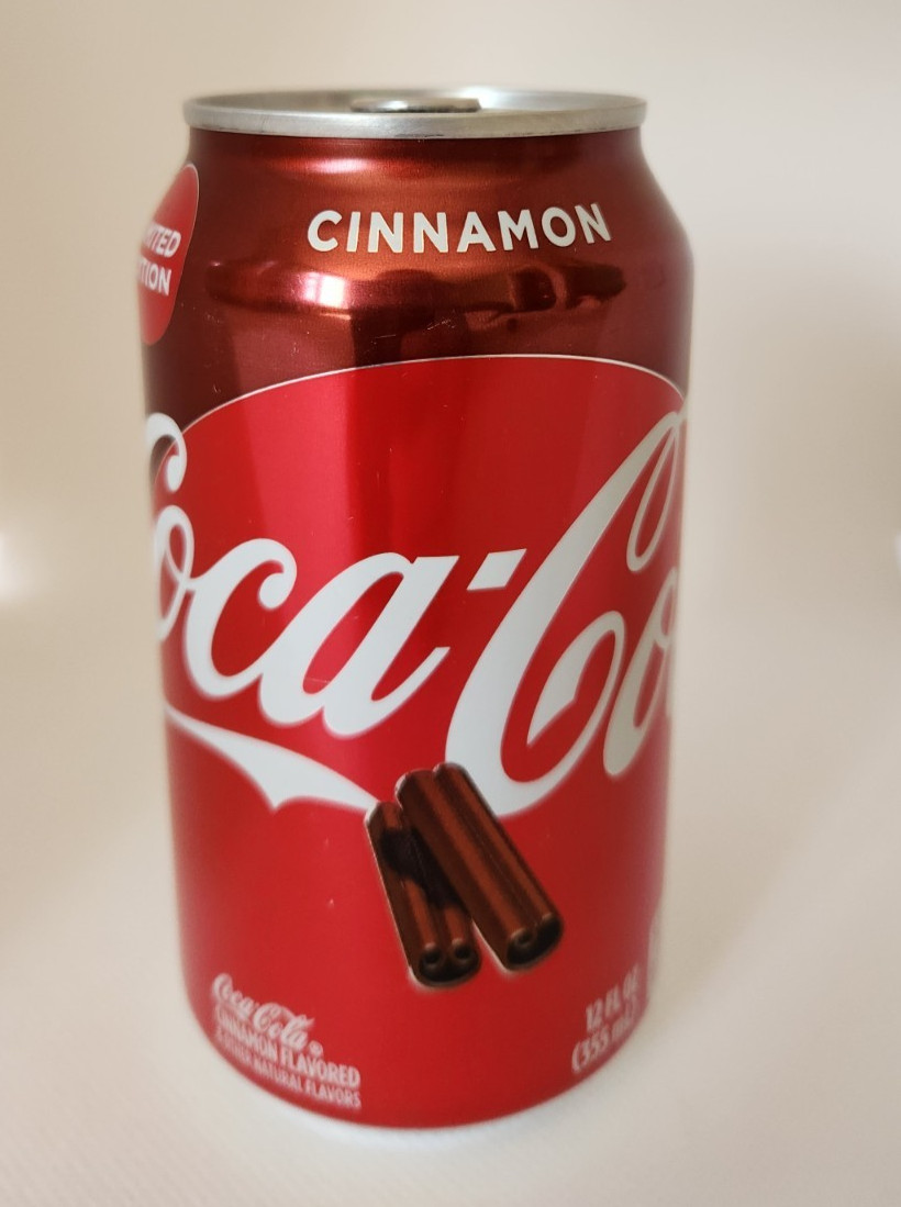 UNOPENED 2020 Cinnamon Coke Coca-Cola 12 oz Soda Can - DISCONTINUED - FULL