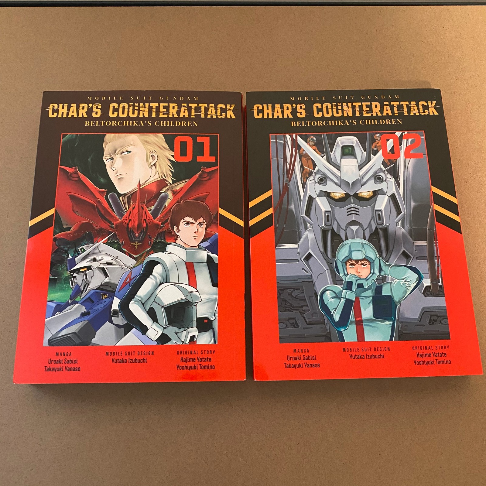 Mobile Suit Gundam Char's Counterattack Volume 1 & 2 Lot Manga - Beltorchika's