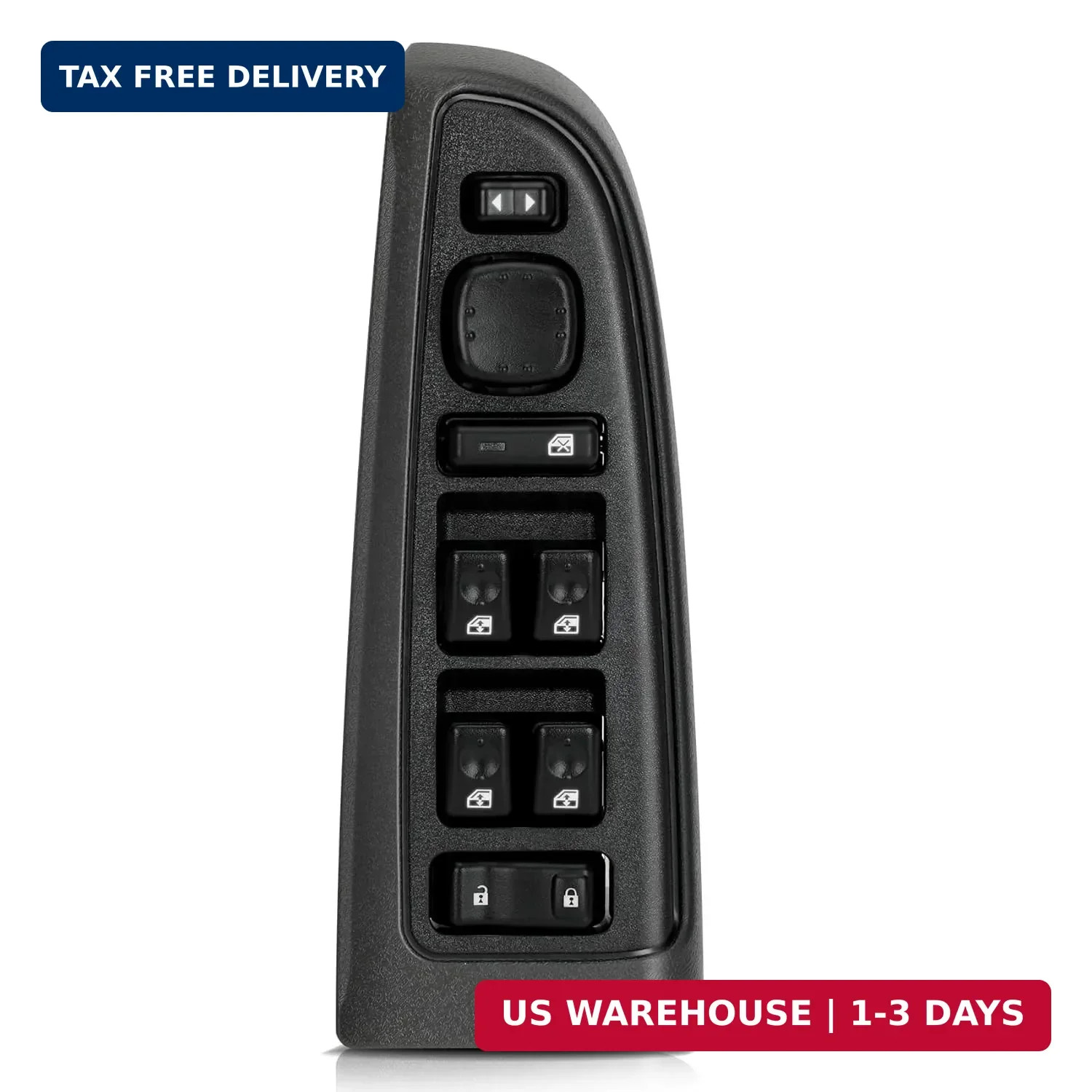 15883323 Front Driver Side Master Power Window Switch&Bezel for 2003-2007 Chevy 15883323 Front Driver Side Master Power Window Switch&Bezel for 2003-2007 Chevy