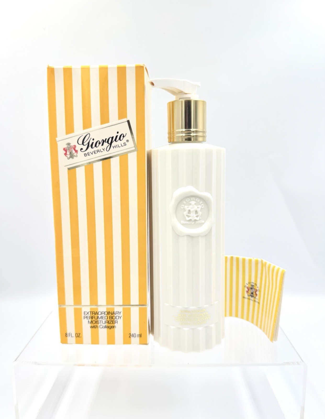 Vintage GIORGIO BEVERLY HILLS Extraordinary Perfumed Gel Bath Shower NOS 8 oz Vintage GIORGIO BEVERLY HILLS Extraordinary Perfumed Gel Bath Shower NOS 8 oz